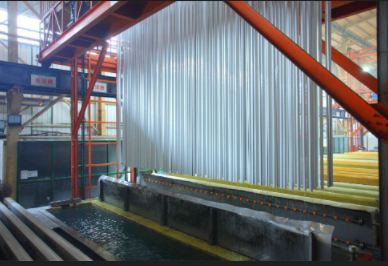 Anodic Anodizing Colouring Tank Aluminium Profile Vertical Anodizing ...
