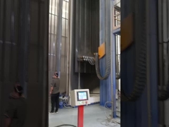 Full Automatic Powder Coating Machine Vertical ALuminum Profile Powder Coating Production Line