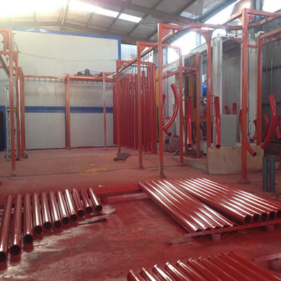 PP Horizontal Powder Coating Line Aluminium Powder Coating Plant CE