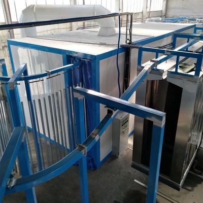 PP Horizontal Powder Coating Line Aluminium Powder Coating Plant CE