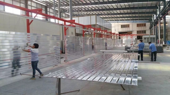OEM Horizontal Powder Coating Line 3000kw Surface Treatment Line