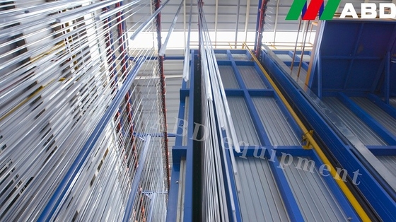 Aluminum Profiles Vertical Powder Coating Line Full Automatic