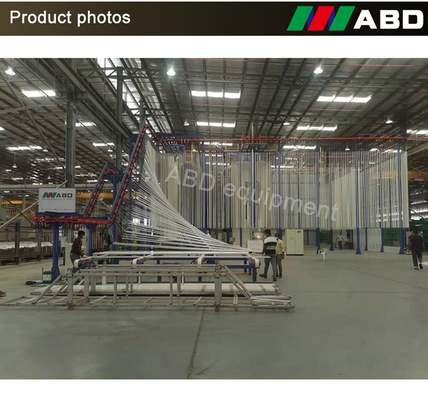Automatic Vertical Profile Powder Coating line