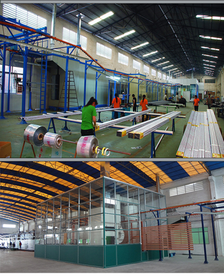 PP PVC Spray Booth Powder Coating Electrostatic Anti Static