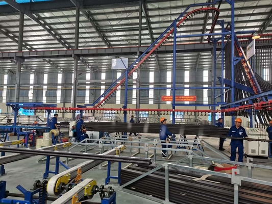 CE Certification Automated Vertical Powder Coating Line PLC control
