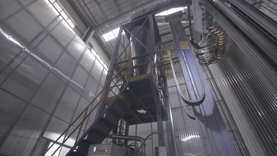 OEM Metal Powder Coating Line With Dip Pretreatment Plant