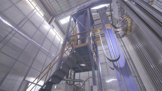OEM Metal Powder Coating Line With Dip Pretreatment Plant