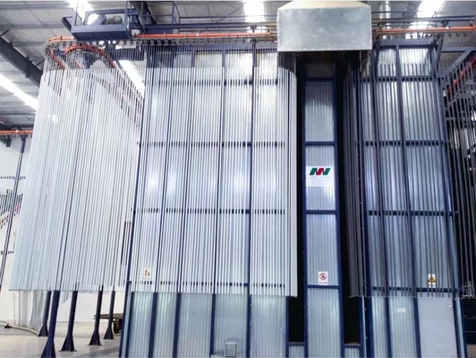 Aluminium Profile Electrostatic Powder Coating Production Line OEM