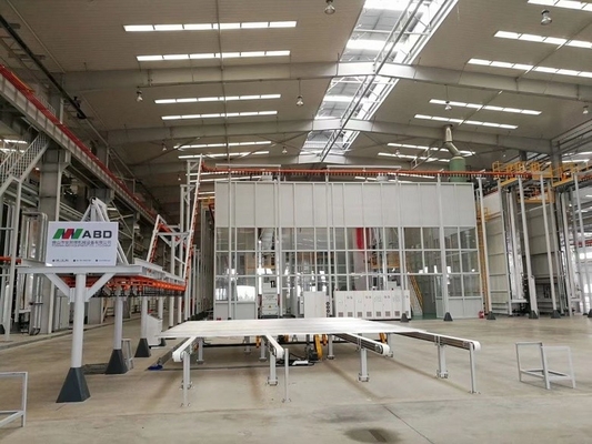 High Quality  Vertical  Powder Coating line