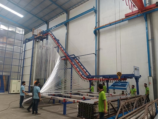 Stainless Steel Pre Treatment Plant Powder Coating Paint Plant 10KW
