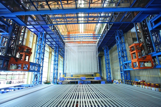 Vertical Surface Treatment Anodizing Line Equipment For Aluminium Alloy Profiles