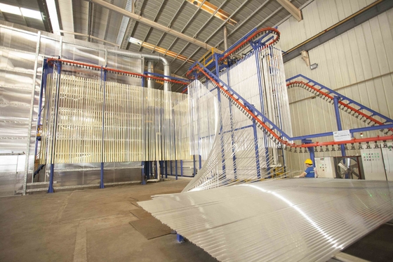 OEM Powder Coating Booths Electrostatic Powder Coating Line