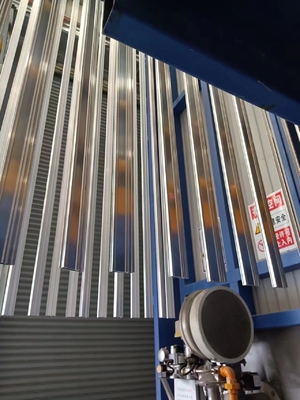 380V 50Hz PLC LPG Heating System Colour Coating Line For Alluminium Alloy Profile