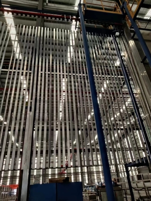 Customized Capacity Vertical Powder Coating Line LNG Heating CE Certification