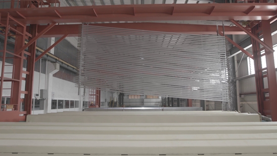 Full Automatic Vertical Powder Coating Production Line Customized Dimension