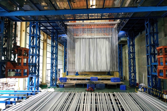 Colouring Anodizing Production Line Of Vertical Surface Treatment