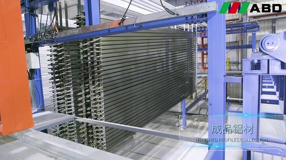 Full-automatic  Equipment LPG Heating System Customized Voltage  Anodizing Production Line