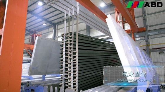 Customized Voltage Space Capacity  Full-automatic Anodizing Production Line