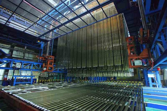 Customized Voltage Space Capacity  Full-automatic Anodizing Production Line