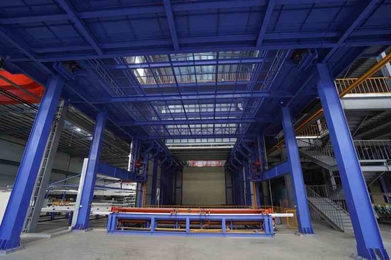Advanced full automatic LNG Heating System Vertical Anodizing Production Line