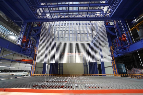 Production Line Equipment 220V 50Hz Vertical Anodizing Production Line Customized