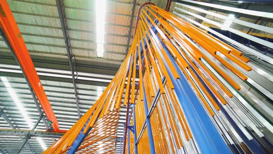 Advanced CE Certification Full Auto-matic Vertical Powder Coating Line