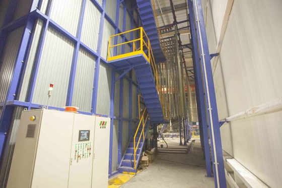 Metal Coating Machinery Vertical Powder Coating Lines Manufacturer Curing Oven Customized Voltage