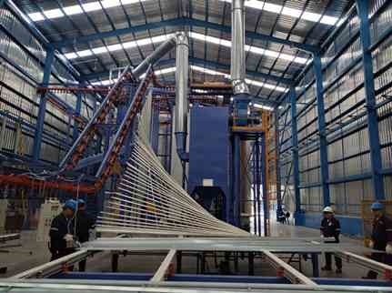 CE Certification PLC Control Automated Electrostatic Powder Coating Line form Chinese Manufacturer