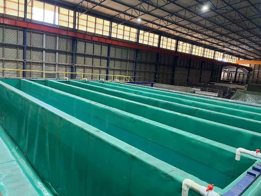 Acid Etching Tank Alkaline Etching Tank Aluminium Profiles Anodic Anodizing Production Line
