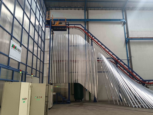 Pure Water Machine System CE Certification Single Booth Vertical Powder Coating Line