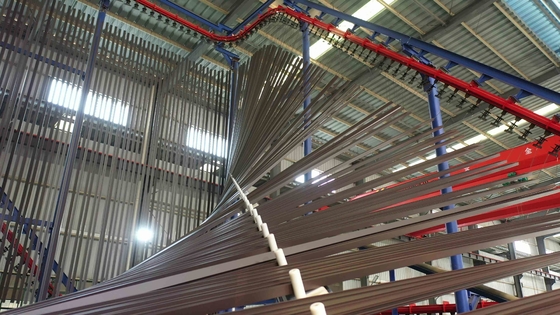 Vietnam Full-automatic Single Booth Electrostatic Spraying  Vertical Powder Coating Line