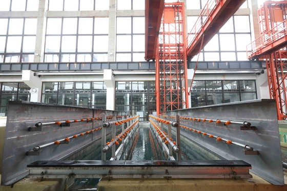 Full-automatic Conveying Equipment  Aluminium Profiles Vertical Anodizing Production Line