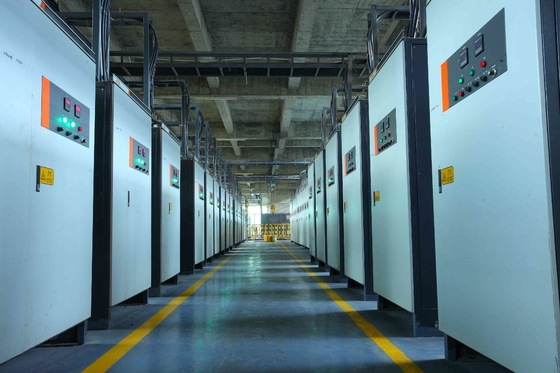Coloring Rectifier Centralized Console Aluminium Profiles  Anodizing Production Line