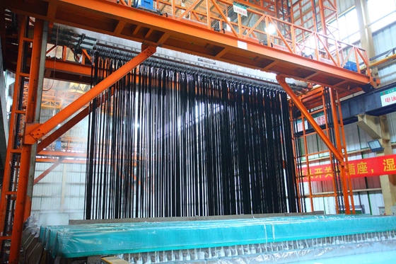Customized Capacity  Constructure Configuration Anodizing Production Line for Aluminium Profiles