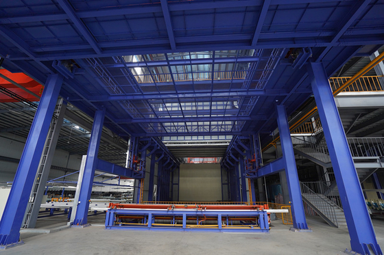 Customized Configuration Electrophoresis Anodizing Production Line For Aluminium Profiles