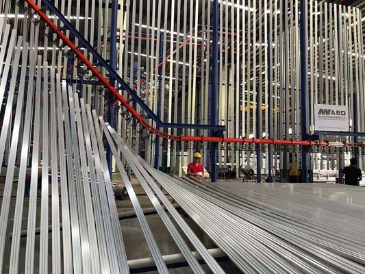 CE Certification Customized Voltage Vertical Electricstatic Spraying Powder Coating line of Aluminium Profiles