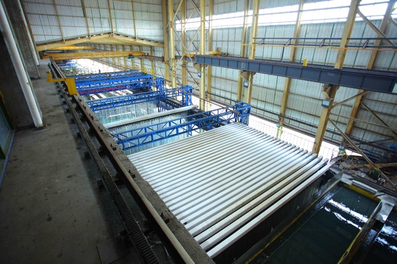 CE Certification Customized Configuration Anodizing Production Line For Aluminium Profiles Surface Treatment