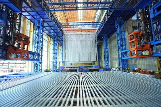 CE Certification Electrophoresis  Curing Vertical Anodizing Production Line For Aluminum Profiles Surface Treatment