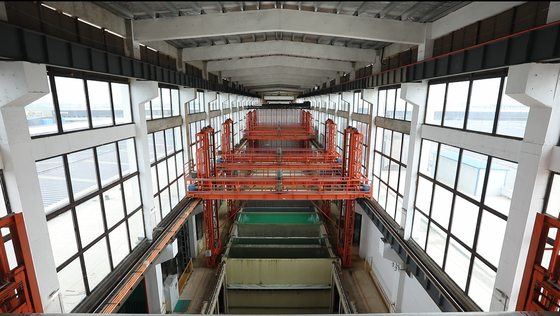 Customized High-capacity CE Certification Anodizing Aluminium Profiles Horizontal Anodizing Production Line