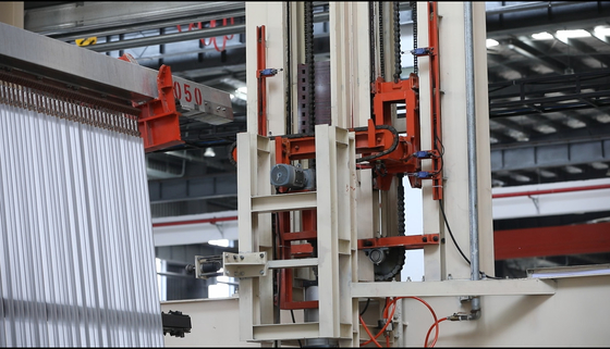 Full-automatic Vertical L Anodizing Production Line Multiple Control Cabinet Anodizing Aluminium Profiles