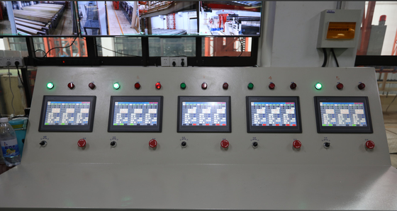 380V High-Capacity Computer Control Full-automatic Aluminium Profiles Verticall Anodizing Production Line
