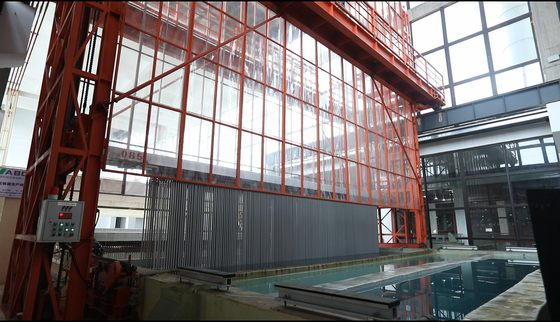 Full-automatic Electrophoresis Curing Computer Monitoring Aluminium Profiles Verticall Anodizing Production Line