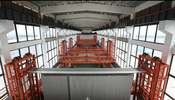 Multiple Electric Cabinet Vertical Anodizing Production Line For Aluminum Surface Treatment ABD Equipment