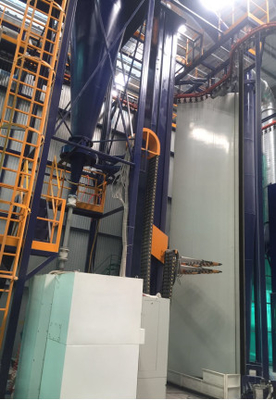 Turkey Powder Coating Production Line Customized Space Configuration Of Aluminium Profiles