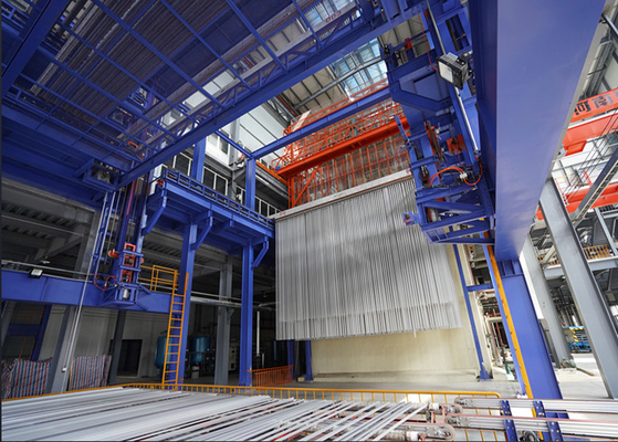 Vietnam Automatic High Efficiency Customized Spacel Vertical Anodizing Production Line Surface Treatment Equipment