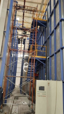 Full-Automatic Customized Voltage Capacity Voltage Vertical Powder Coating Line For Aluminum Profiles