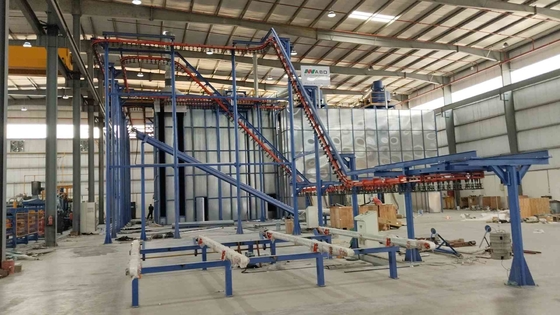 Full-automatic Pure Water Rinsing Pre-treatment System Surface Treatment Equipment of Aluminium Profiles Customized