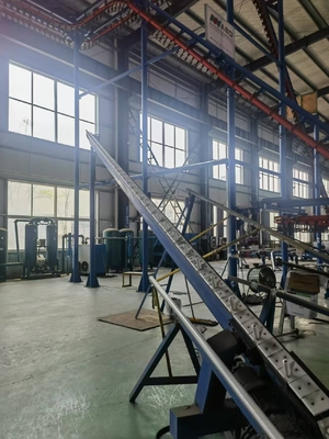 Ajustable Chain Speed Single Or Double Booth  For Vertical Powder Coating Line