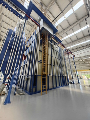 Pre-treatment Tunnel  Spraying Rinsing Vertical Power Coating Production Line