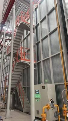 Vertical Powder Coating Line Designed for Aluminum Profiles with Max Size L7000mm and Max Weight 30KG